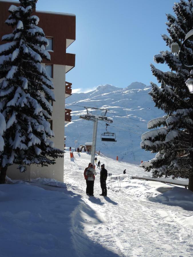 Appartement Les Menuires - 4 Personnes A 20 M Des Pistes Saint-Martin-de-Belleville Eksteriør billede